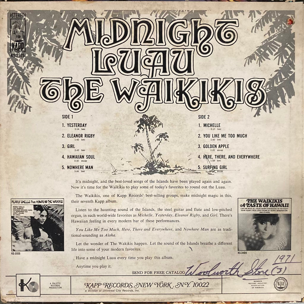 The Waikikis - Midnight Luau