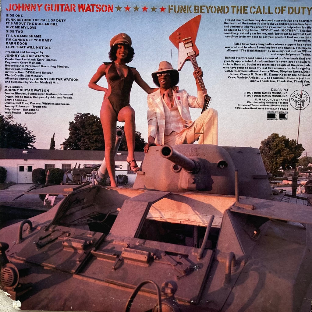 Johnny Guitar Watson - Funk Beyond the Call of Duty