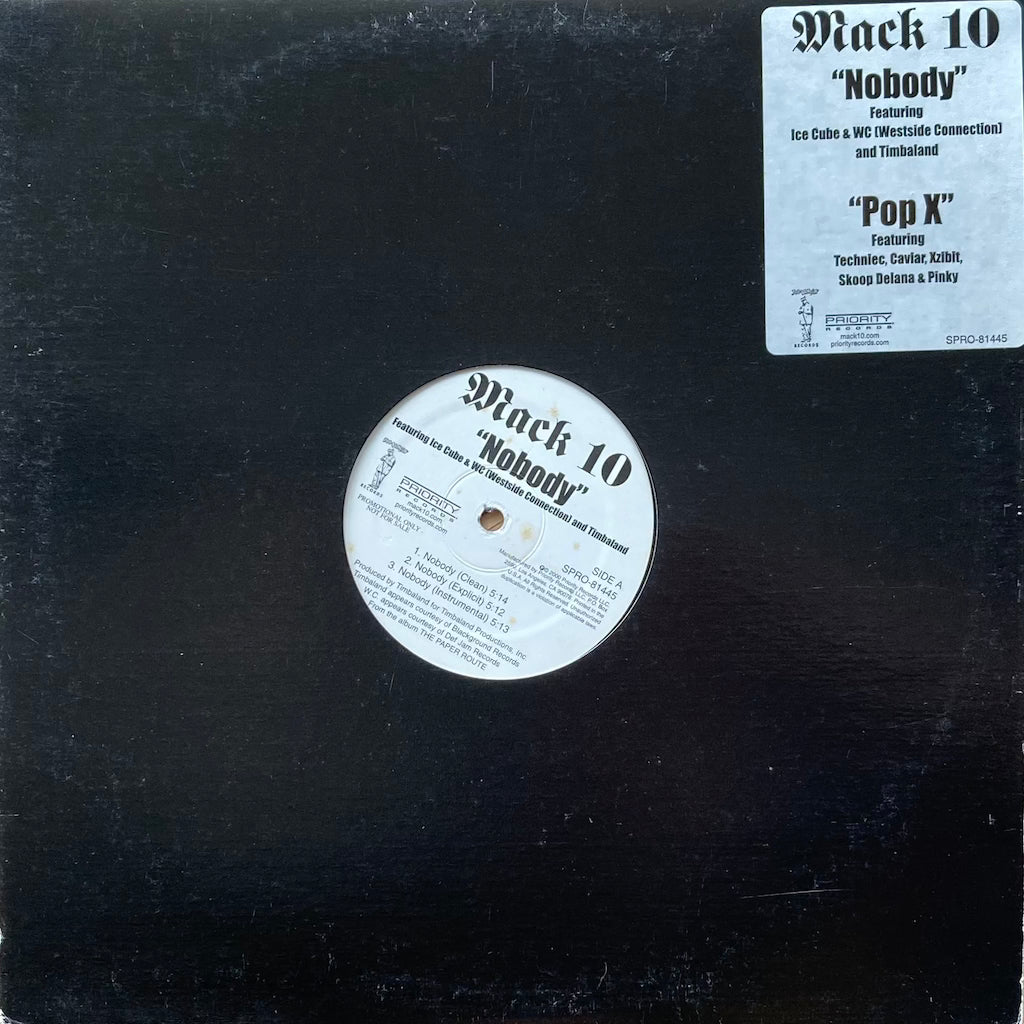 Mack 10 - Nobody / Pop X