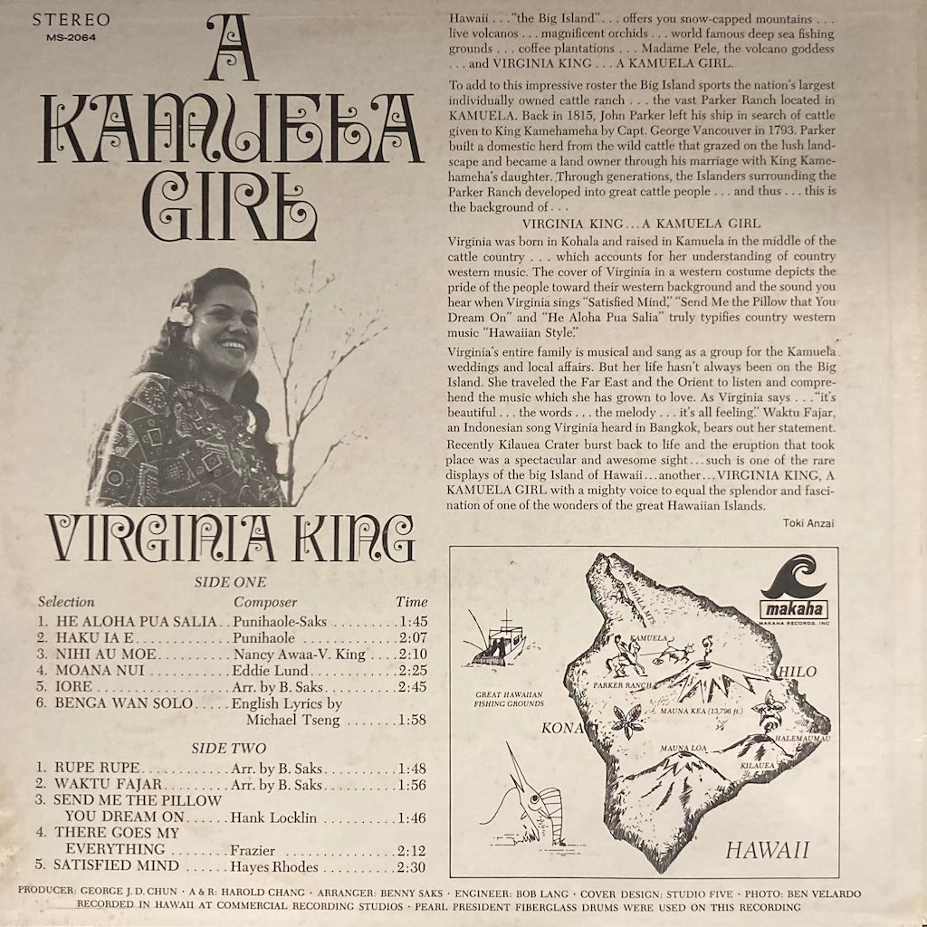 Virginia King - A Kamuela Girl
