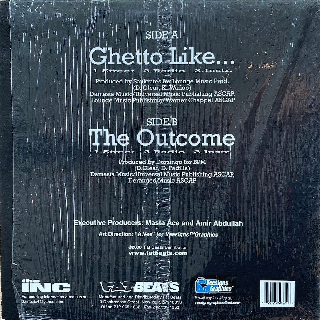 Masta Ace - Ghetto Like... / The Outcome