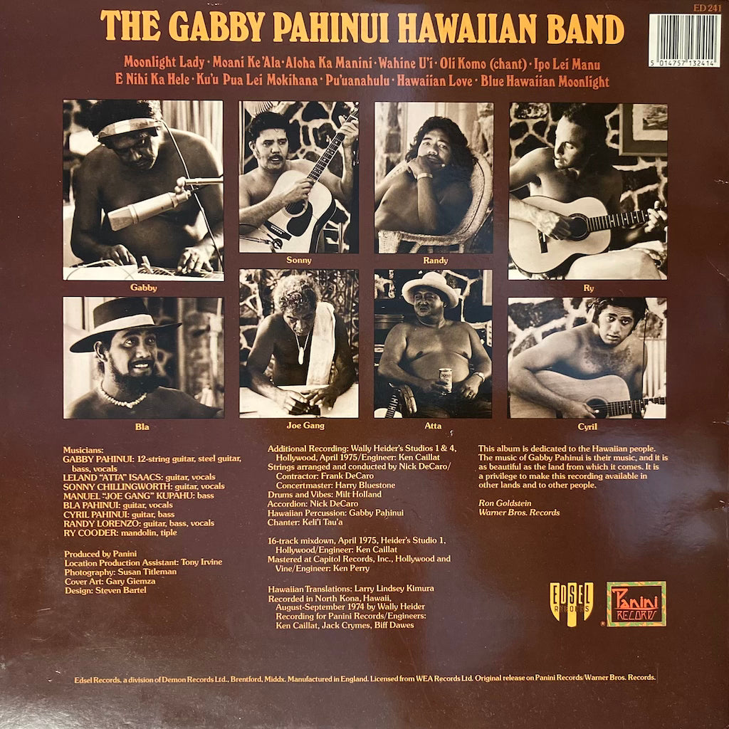 Gabby Pahinui Hawaiian Band - Gabby Pahinui Hawaiian Band - Vol. 1