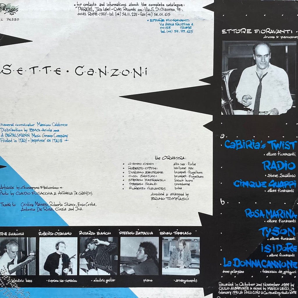 Ettore Fioravanti - Sette Canzoni