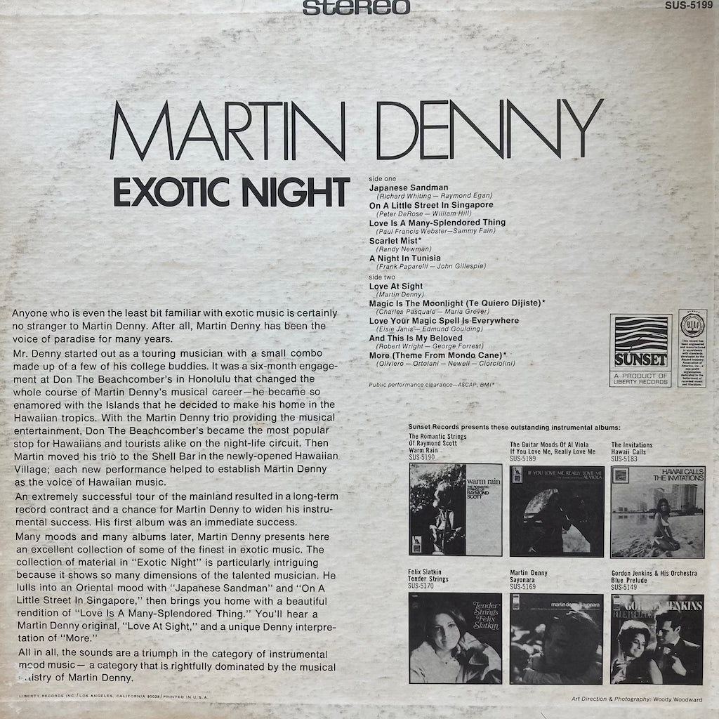 Martin Denny - Exotic Night