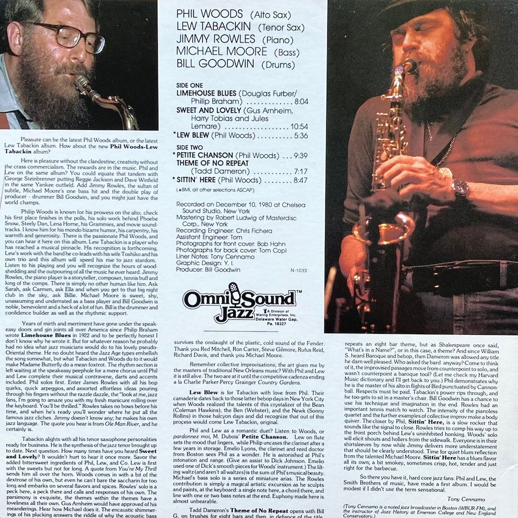 Phil Woods/Lew Tabackin - Phil Woods/Lew Tabackin