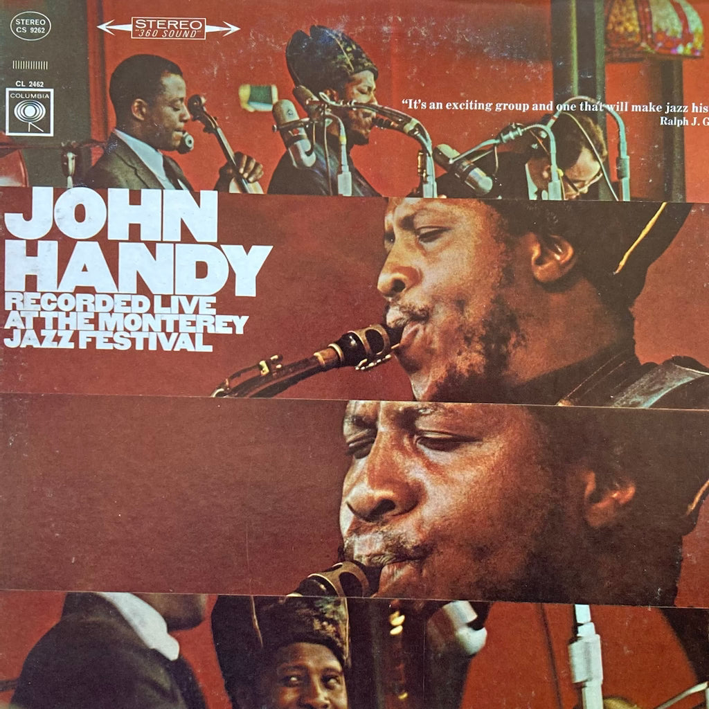 John Handy - Recorded Live at the Monterey Jazz Festival