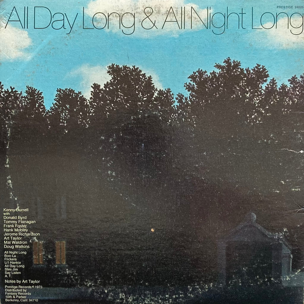 Kenny Burrell - All Day Long and All Night Long