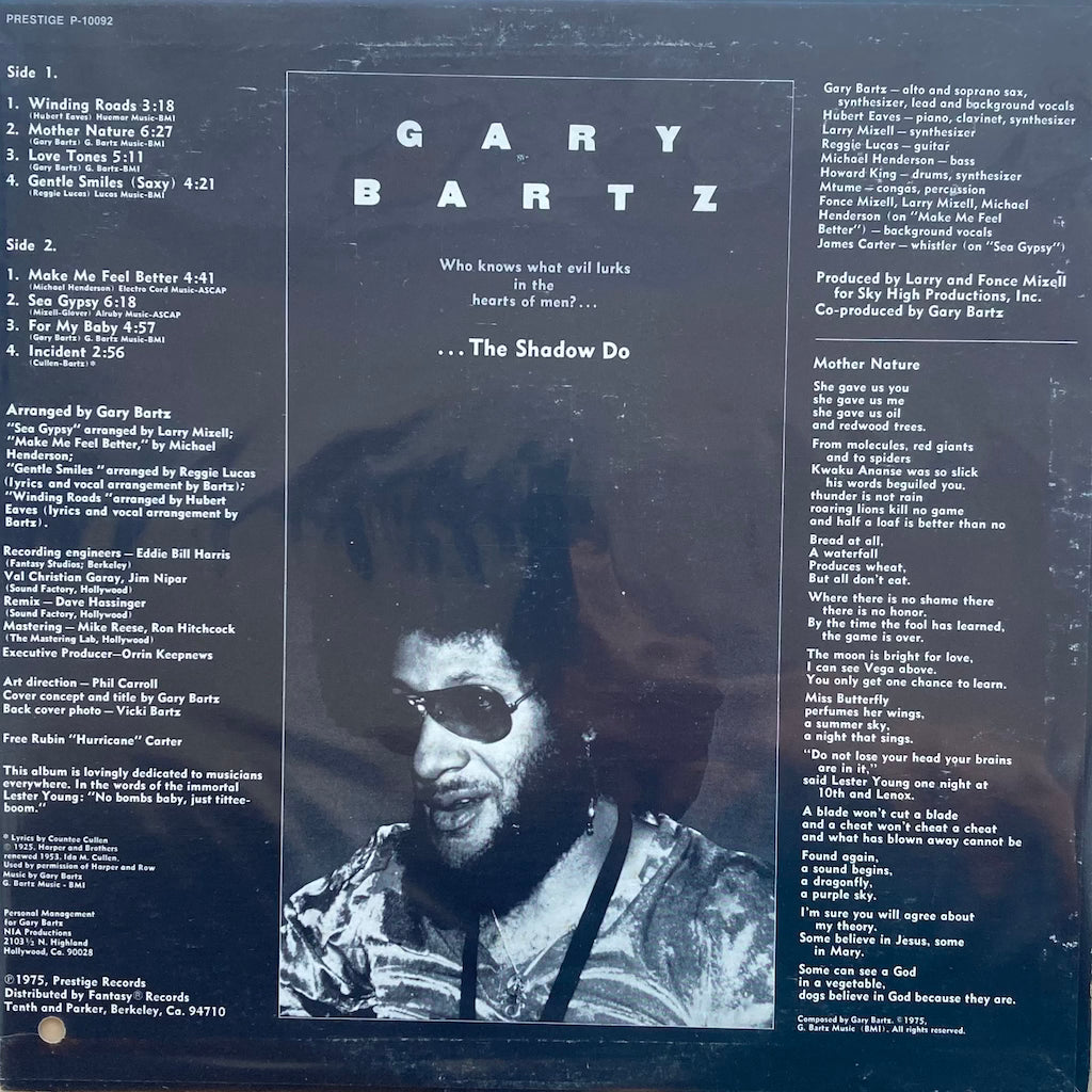 Gary Bartz - The Shadow Do