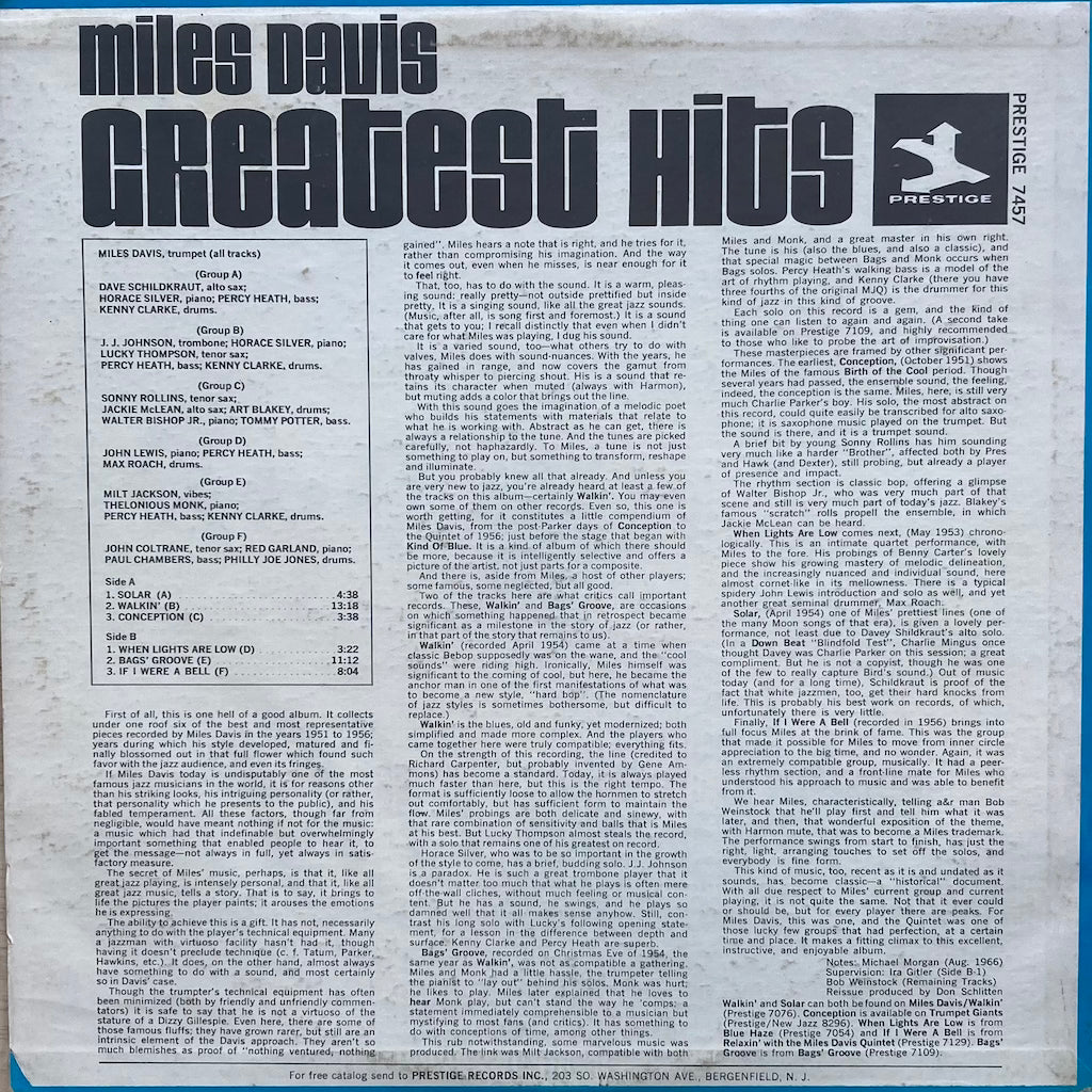 Miles Davis - Greatest Hits