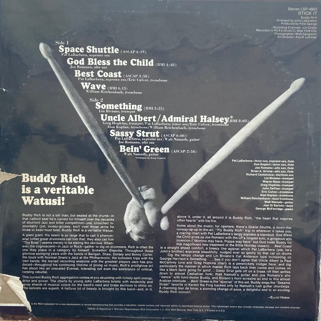 Buddy Rich - Stick It