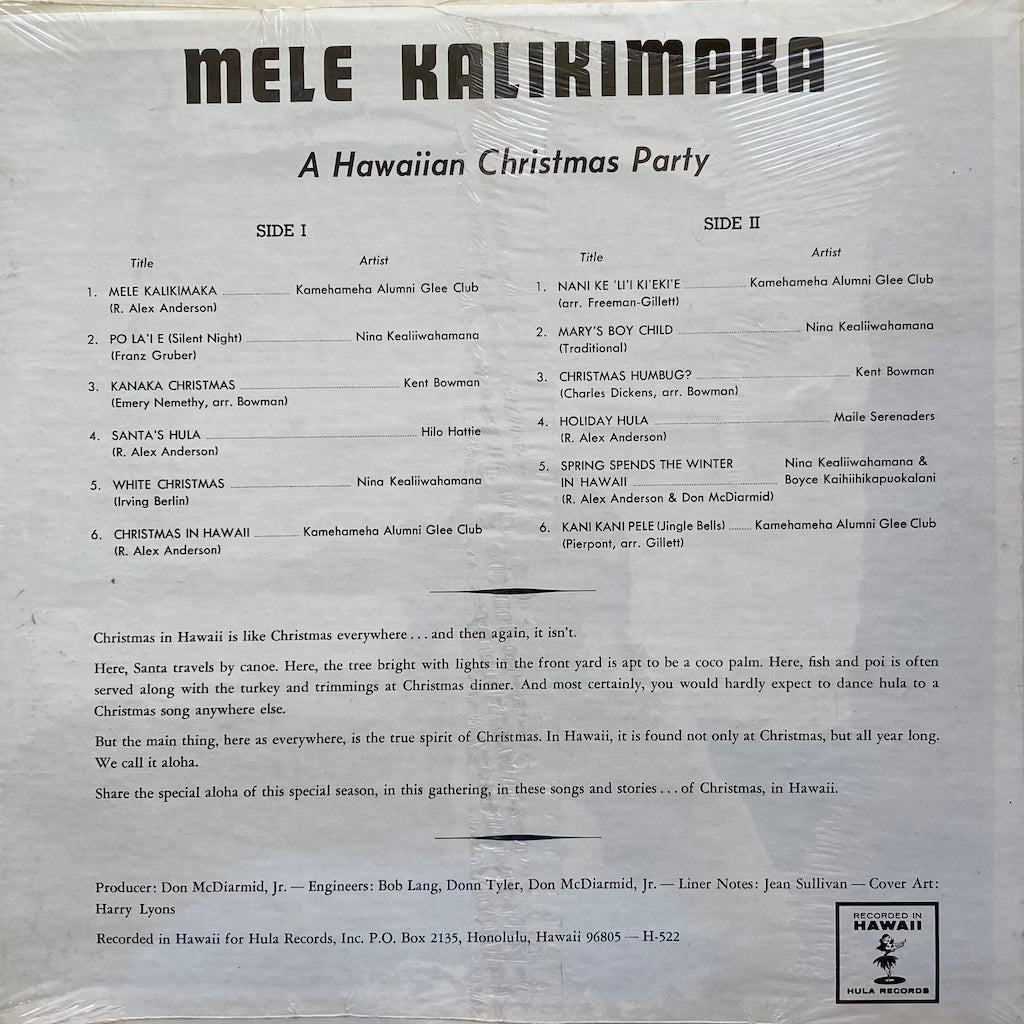 Various Artists - Mele Kalikimaka