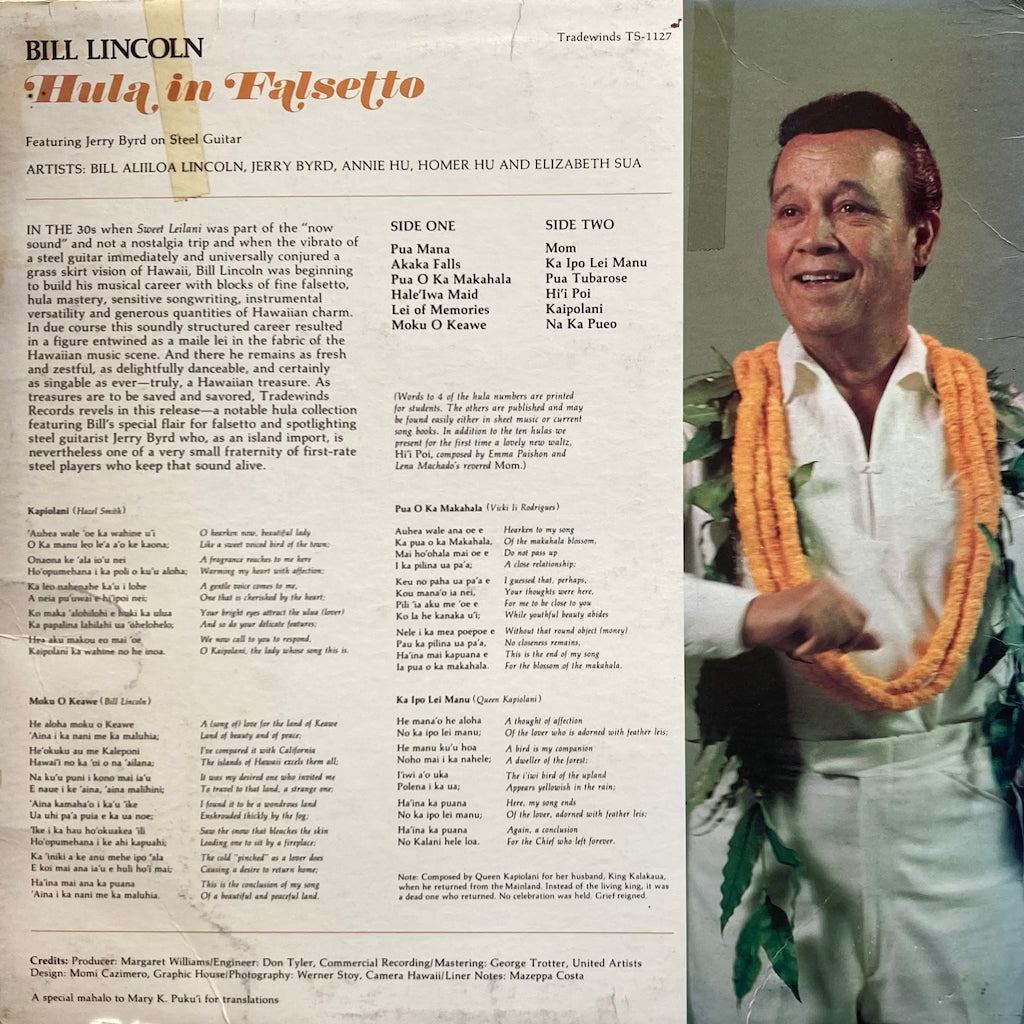 Bill Lincoln - Hula in Falsetto