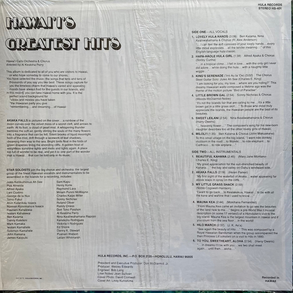 Various Artists - Hawai'i's Greatist Hits