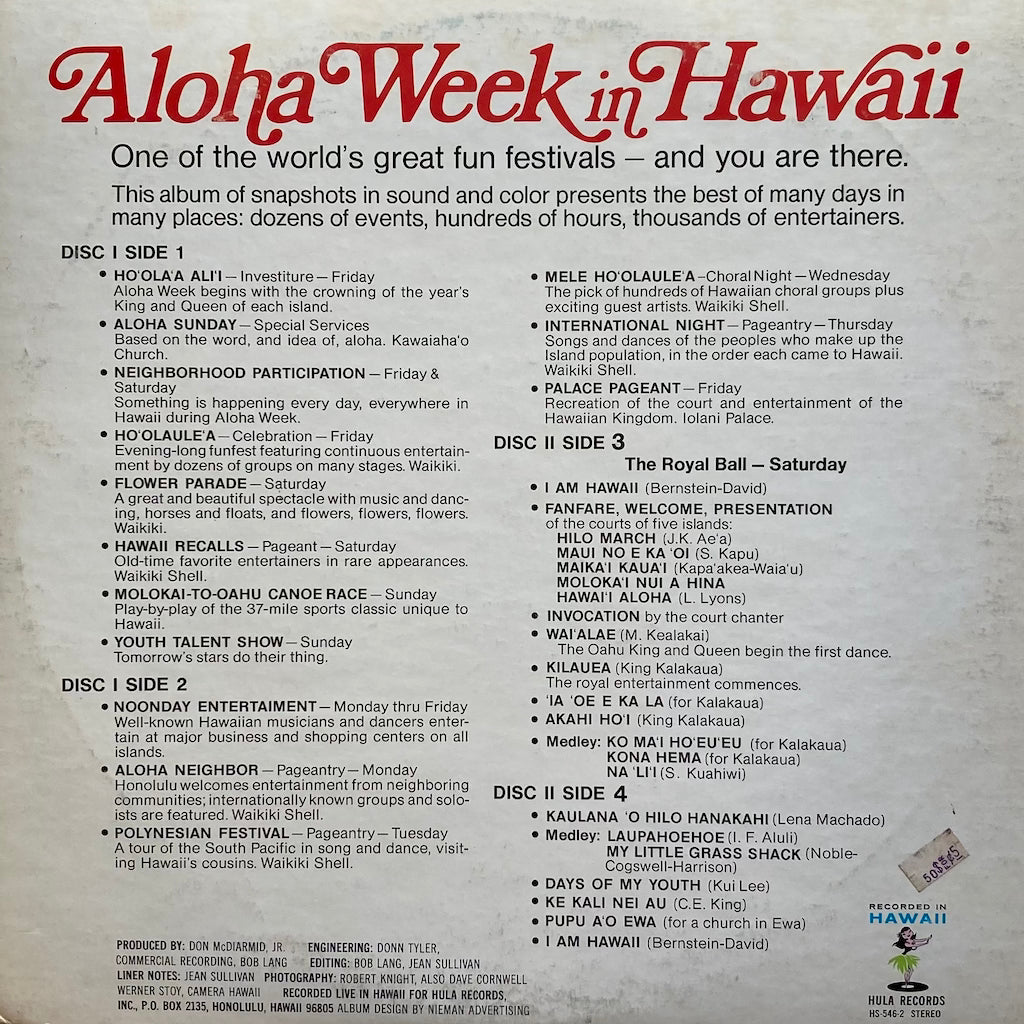 Various Artists - Aloha Week in Hawaii