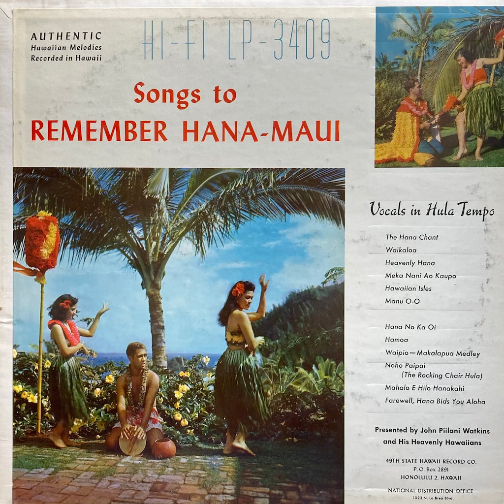 Various Artists - Songs to Remember Hana-Maui