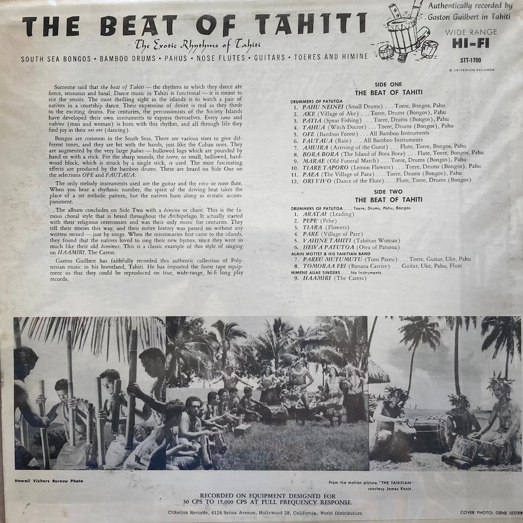 Various Artists - The Beat of Tahiti