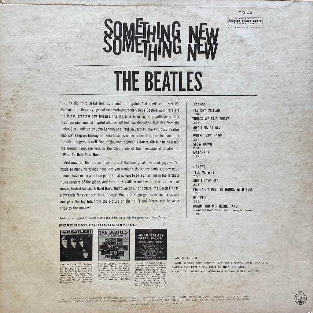 The Beatles - Something New