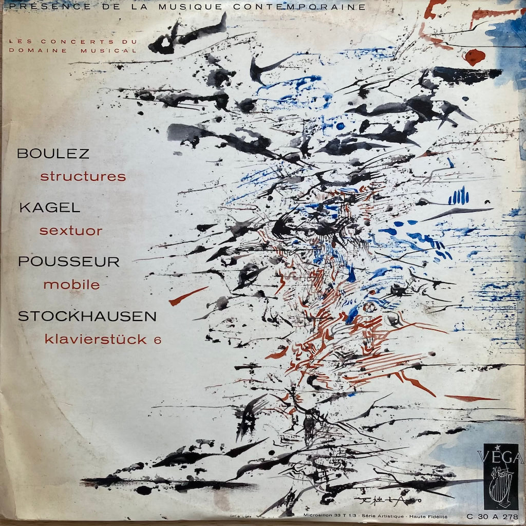 Various Artists - Boulez, Pousseur, Kagel, Stockhausen