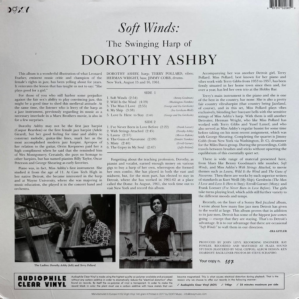 Dorothy Ashby - Soft Winds: The Swinging Harp of Dorothy Ashby