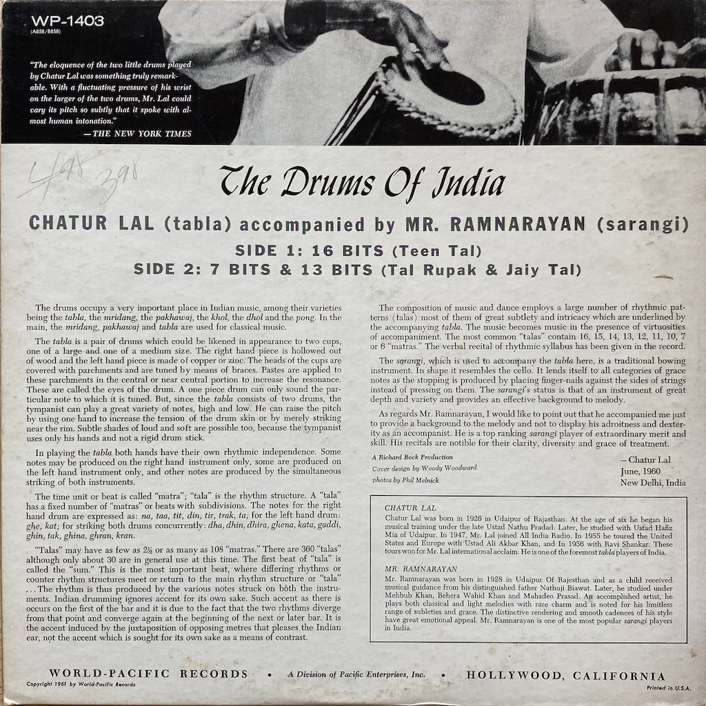 Chartur Lul - The Drums of India