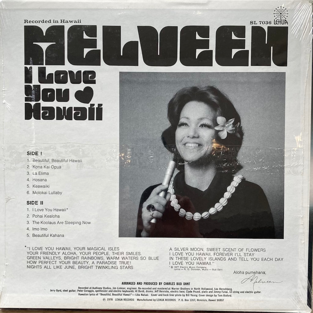Melveen - I Love You Hawaii