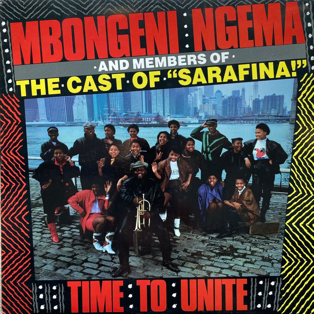 Mbongeni Ngema and Members of The Cast of "Sarafina!" - Time To Unite