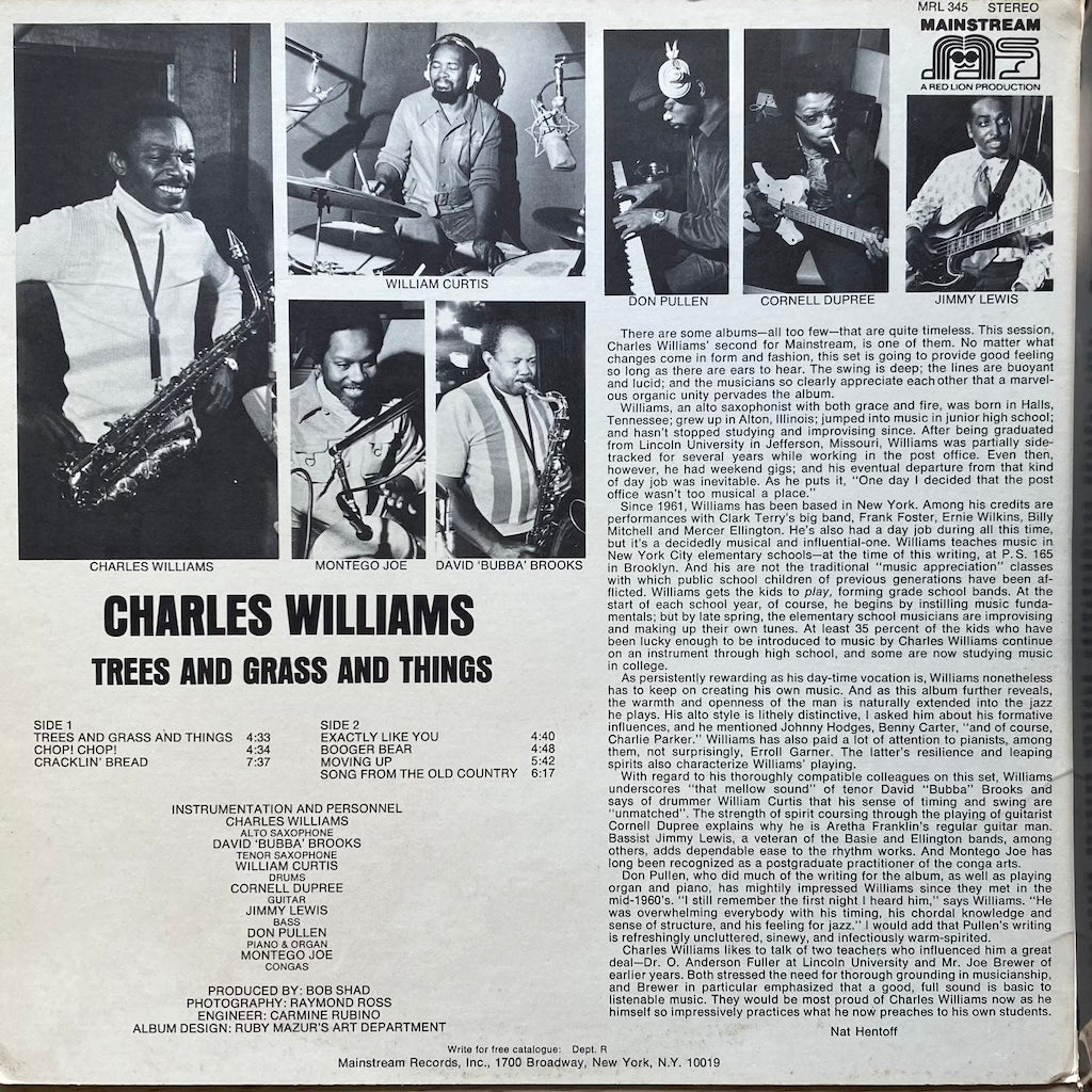 Charles Williams - Trees and Grass and Things