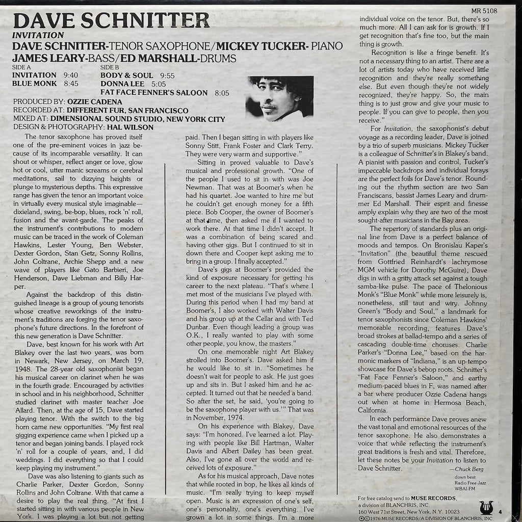 David Schnitter - Invitation