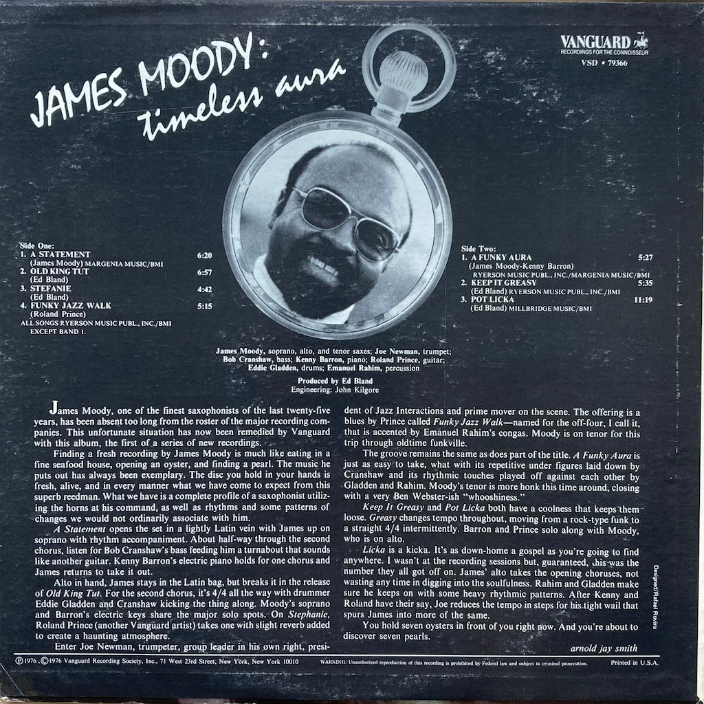 James Moody - Timeless Aura