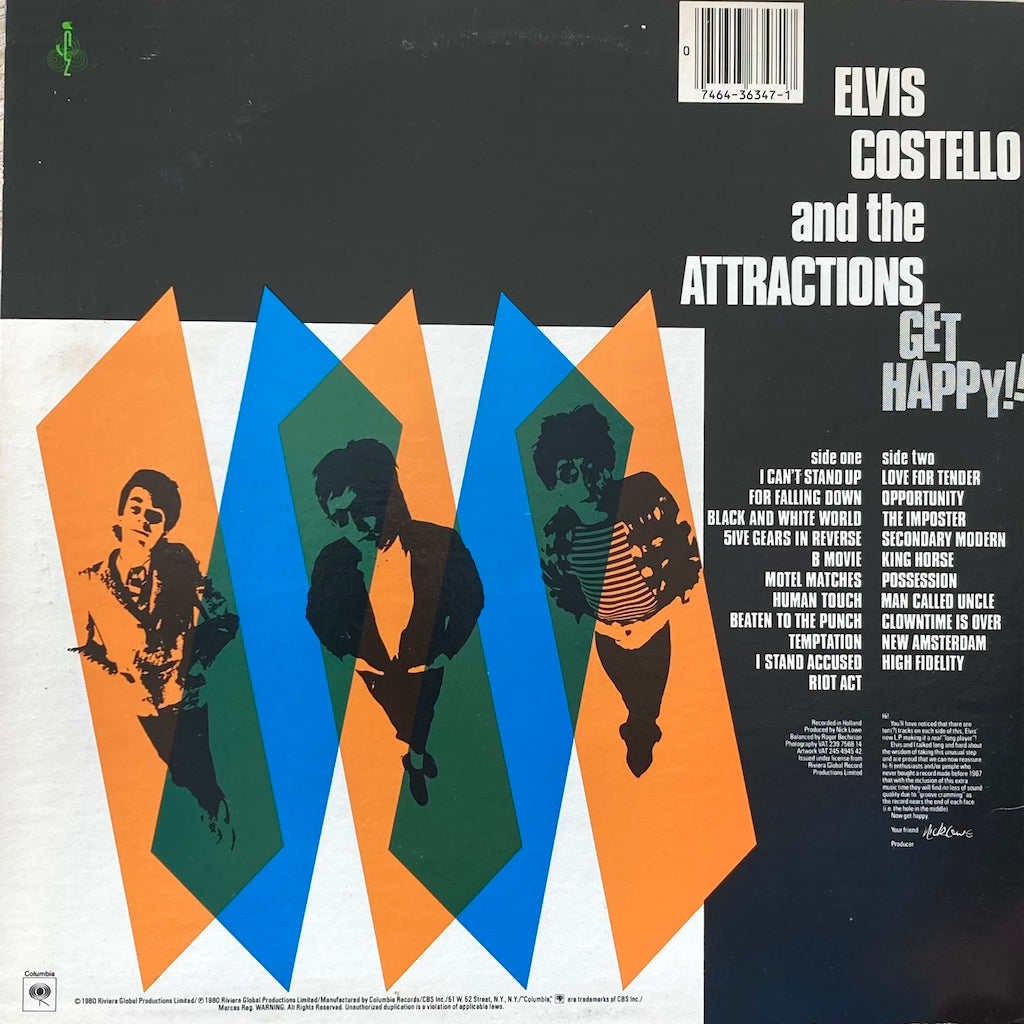 Elvis Costello and the Attractions - Get Happy!!