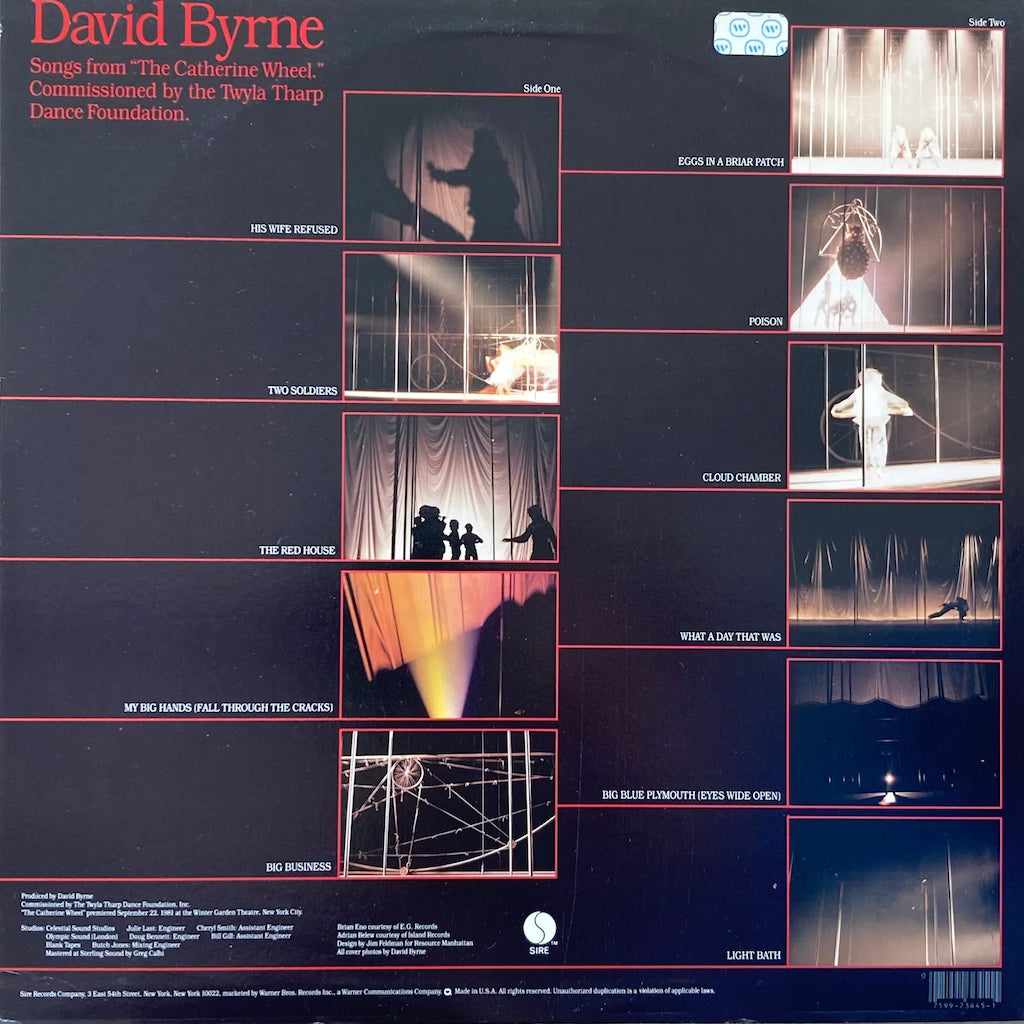 David Byrne - The Catherine Wheel