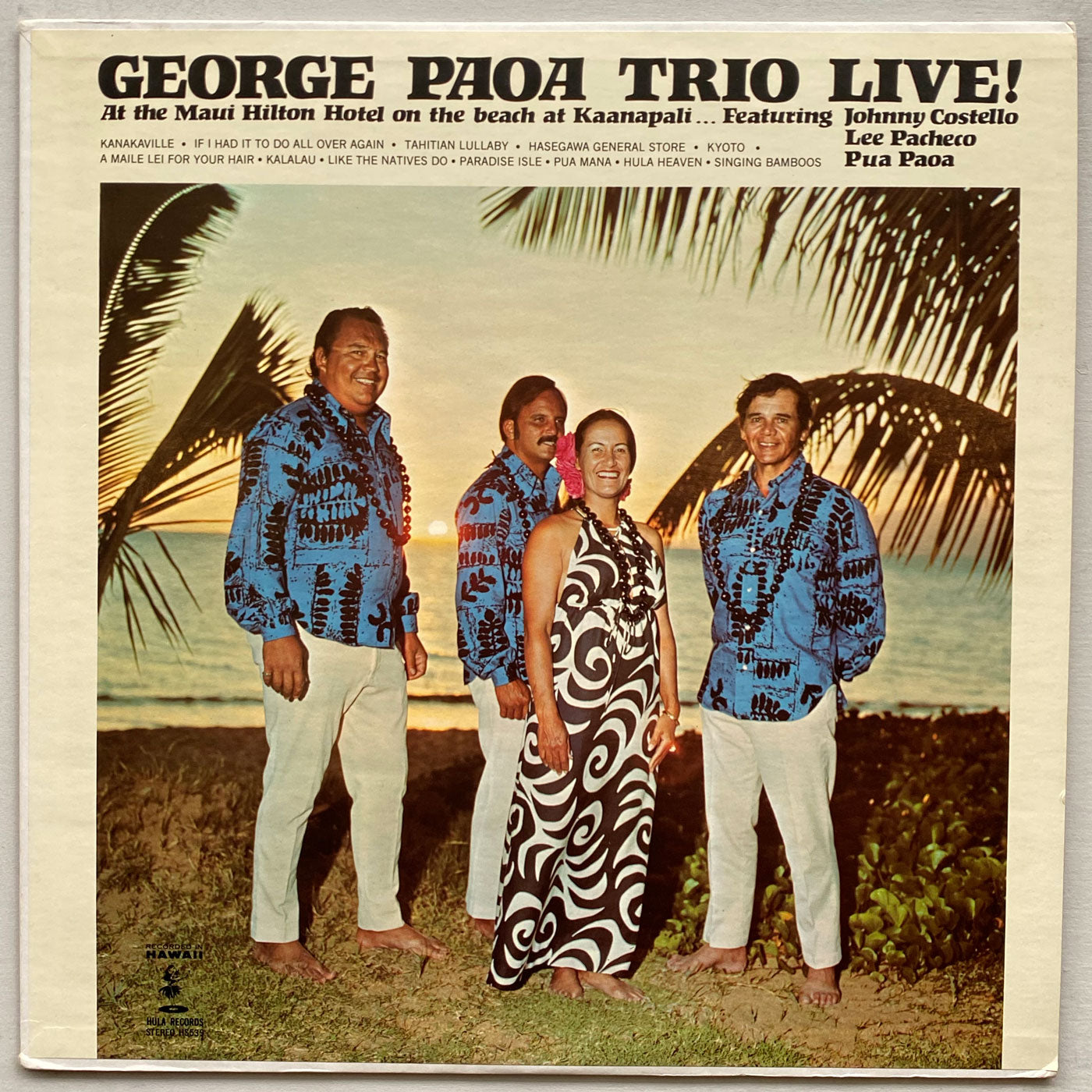 George Paoa Trio - Live!