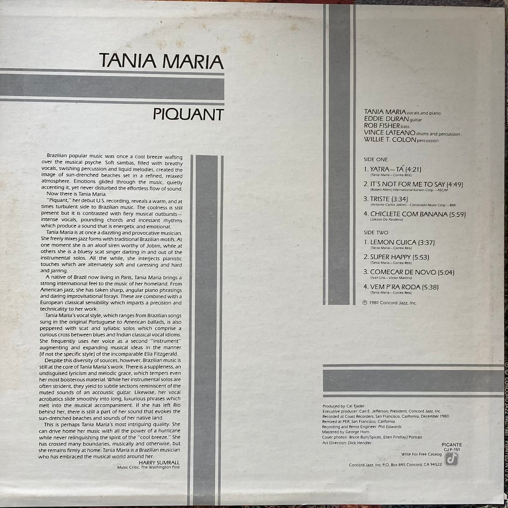 Tania Maria - Piquant