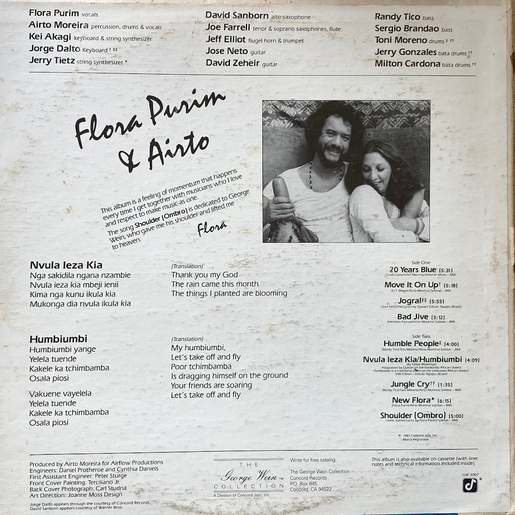 Flora Purim & Airto - Humble People