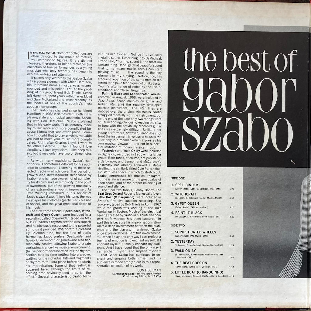 Gabor Szabo - The Best Of