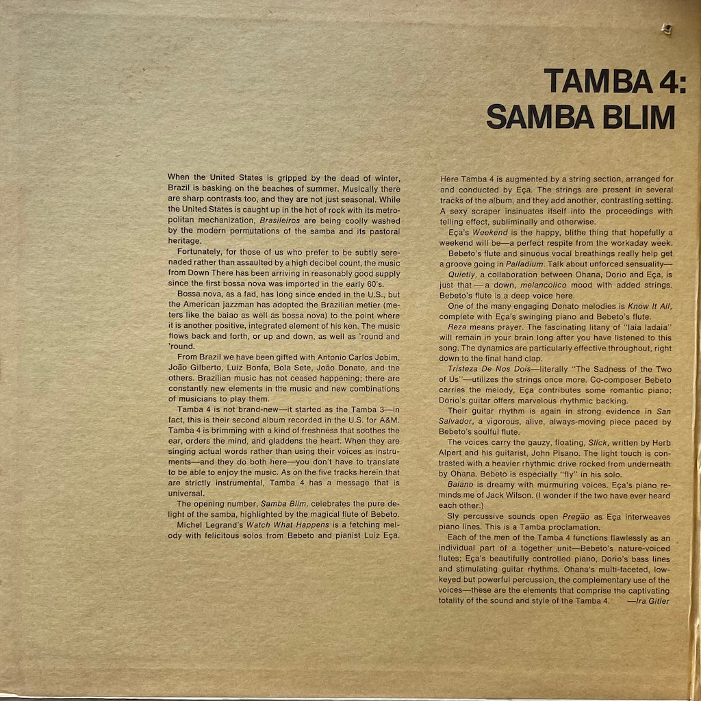 Tamba 4 - Samba Slim