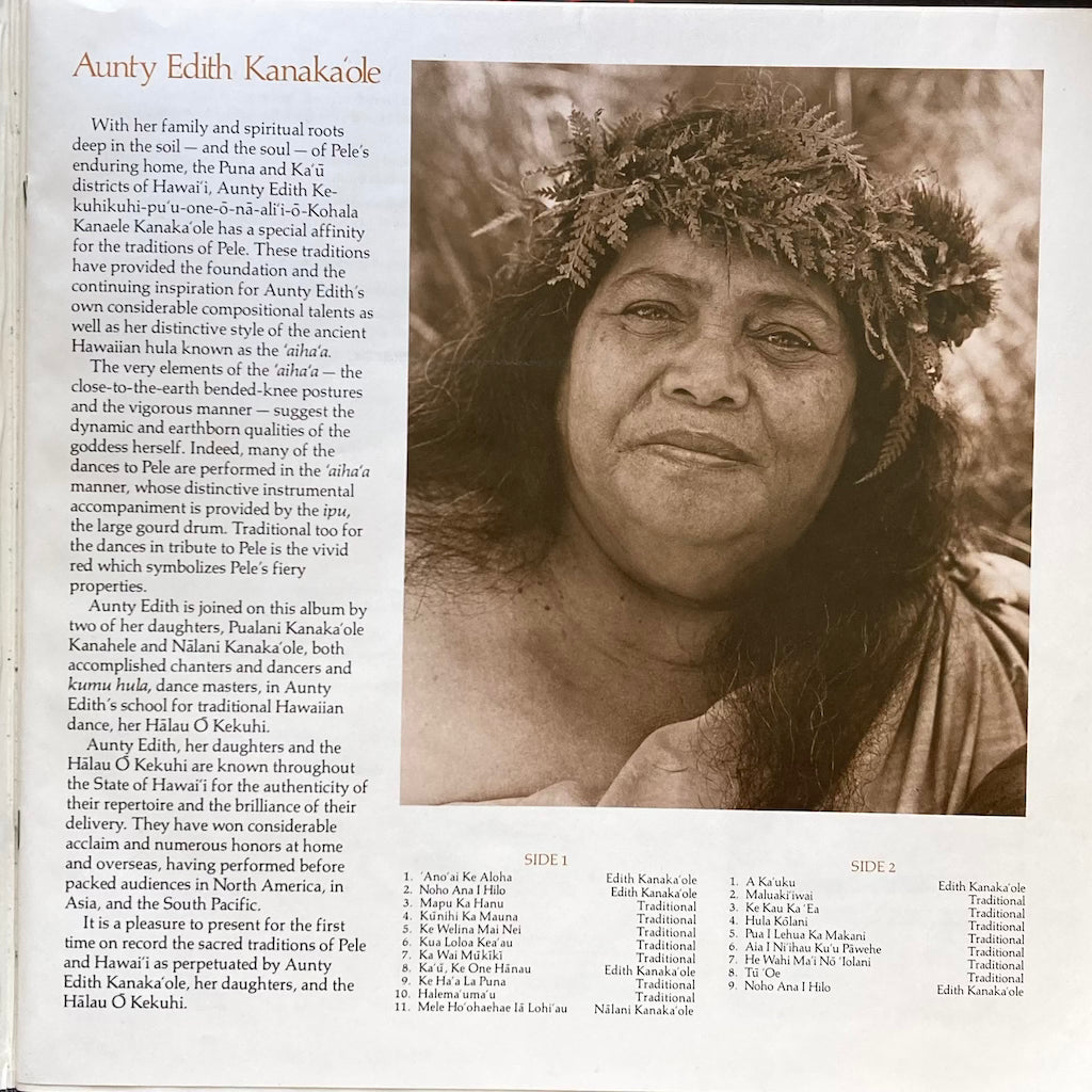 Aunty Edith Kanaka'ole - Ha'aku'i Pele i Hawai'i! – AGS Honolulu Aunty Edith Kanaka'ole - Ha'aku'i Pele i Hawai'i! – AGS Honolulu