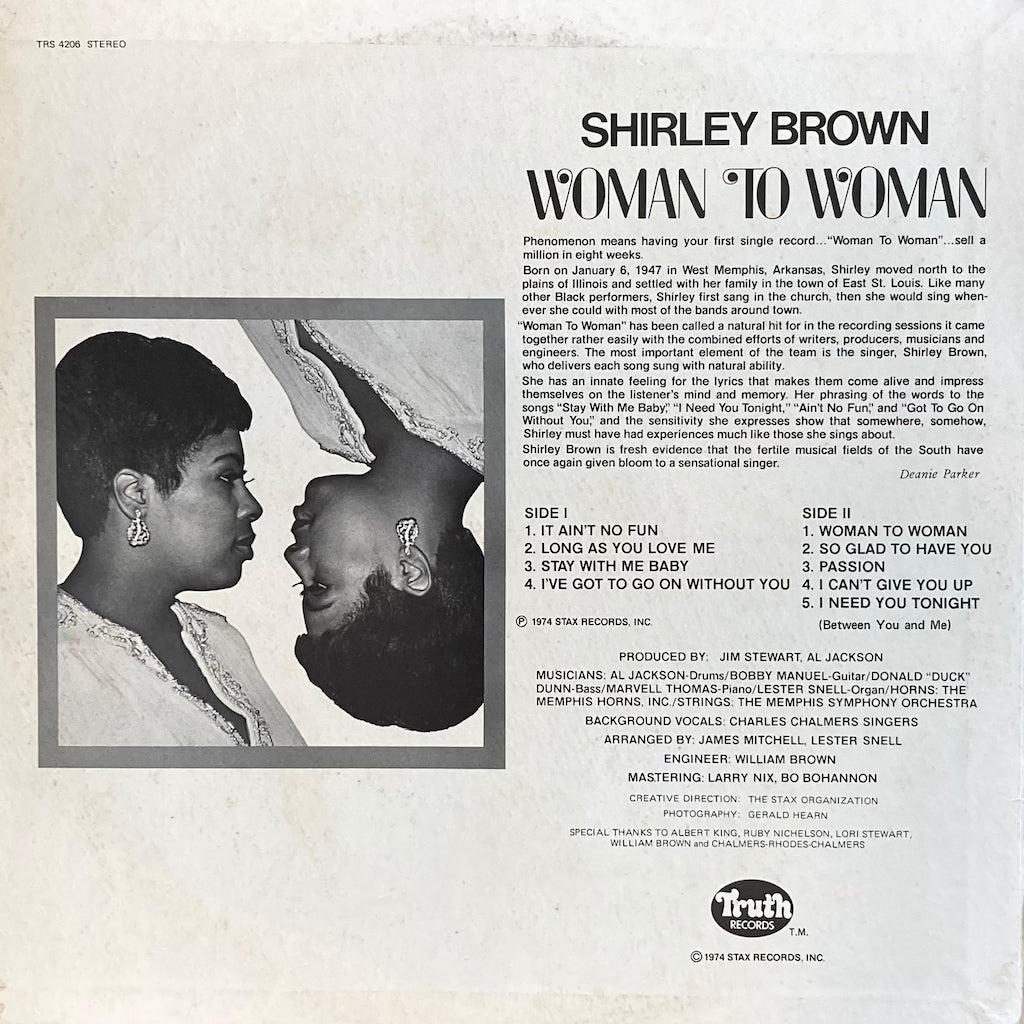 Shirley Brown - Woman to Woman