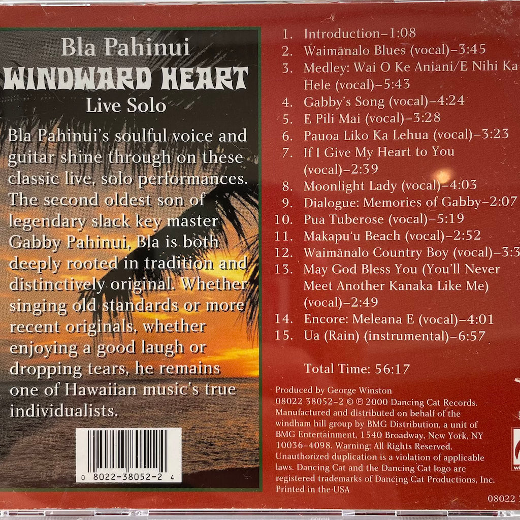 Bla Pahinui - Windward Heart