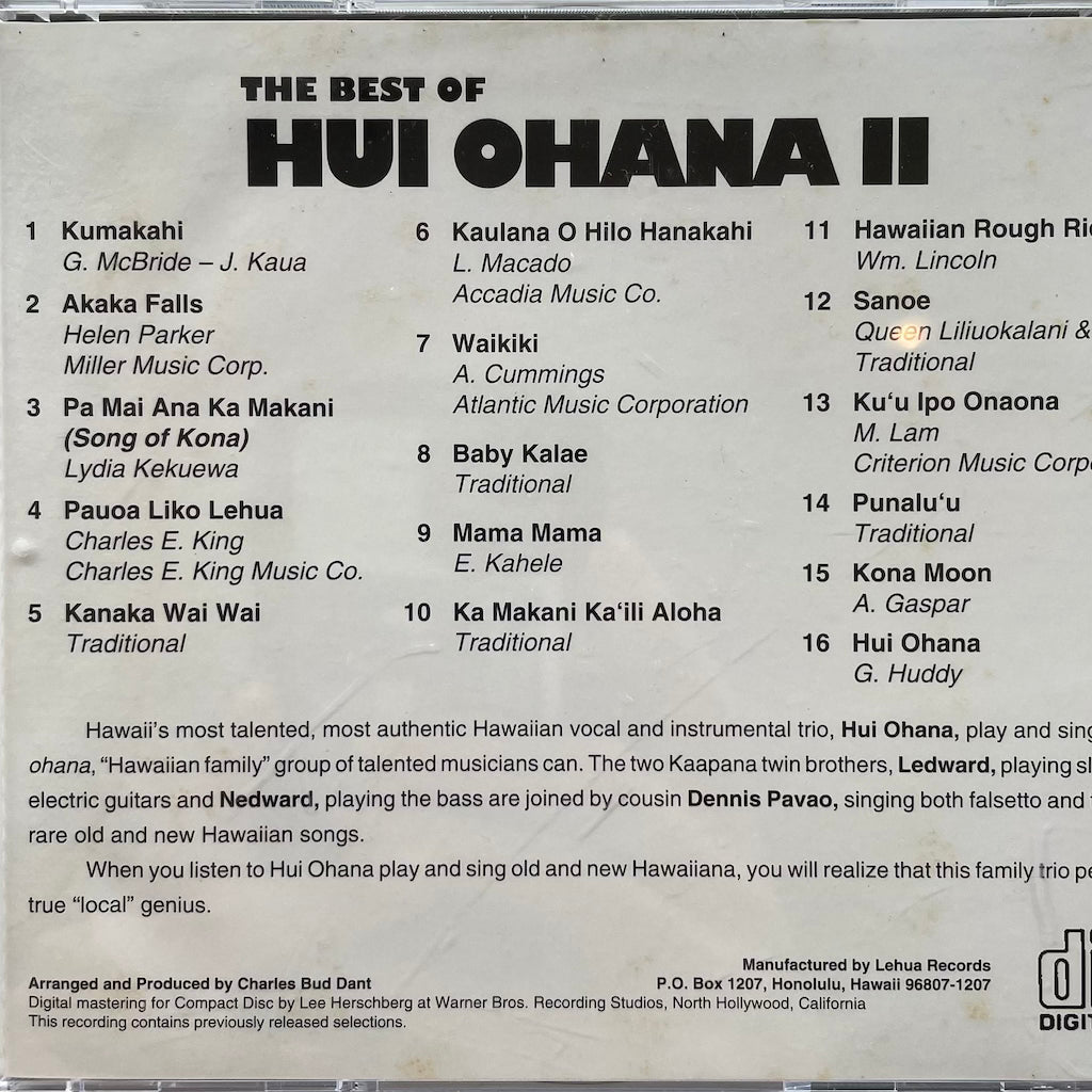 Hui Ohana - The Best of Hui Ohana II
