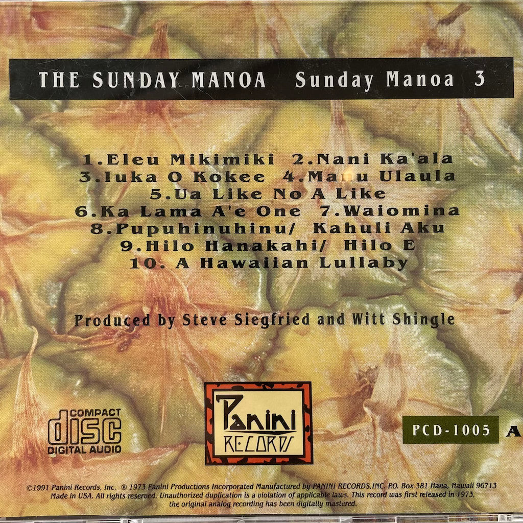 The Sunday Manoa - Sunday Manoa 3