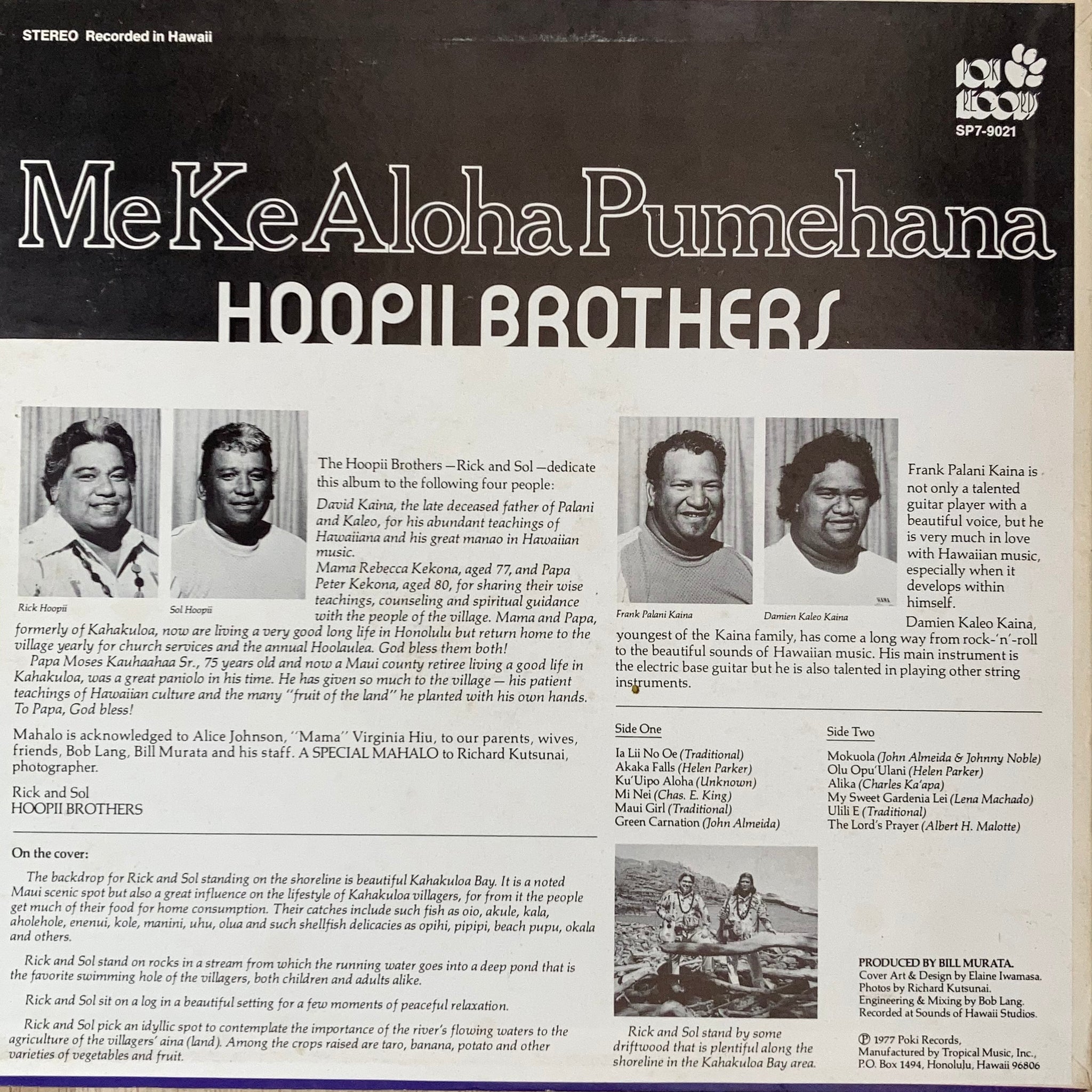 Hoopii Brothers - Me Ke Aloha Pumehana