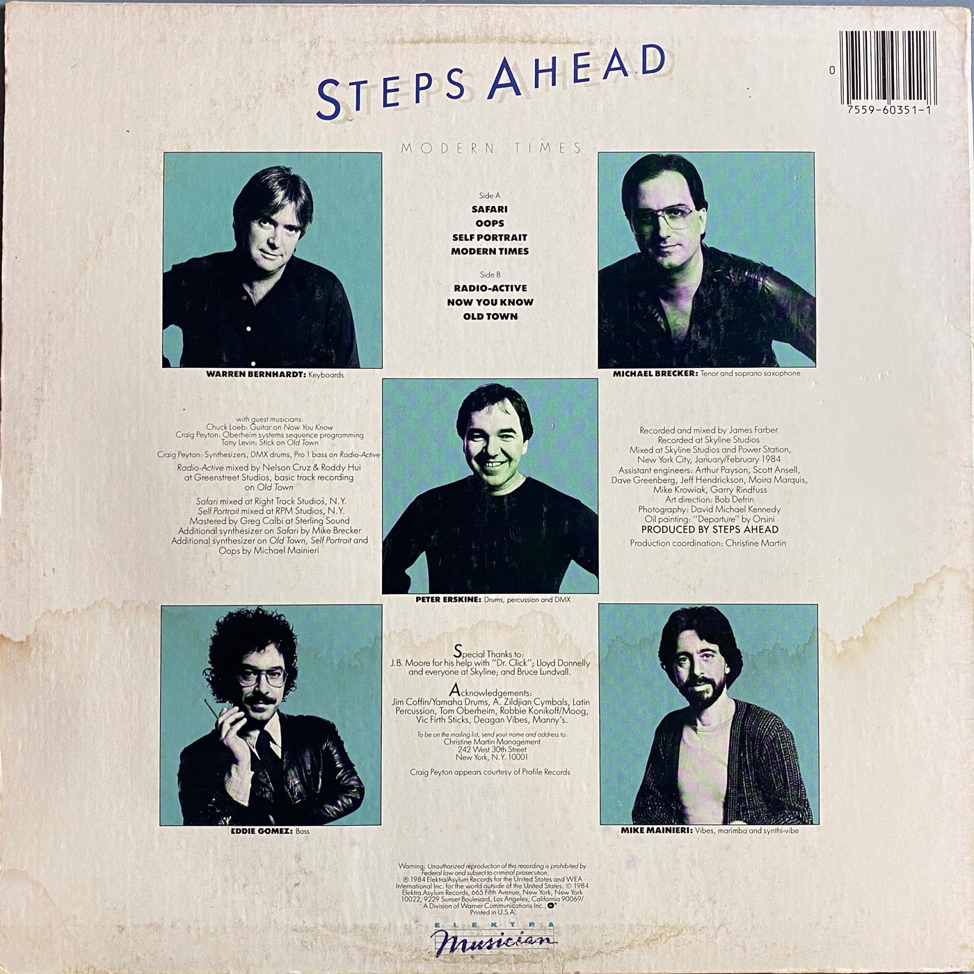 Steps Ahead - Modern Times