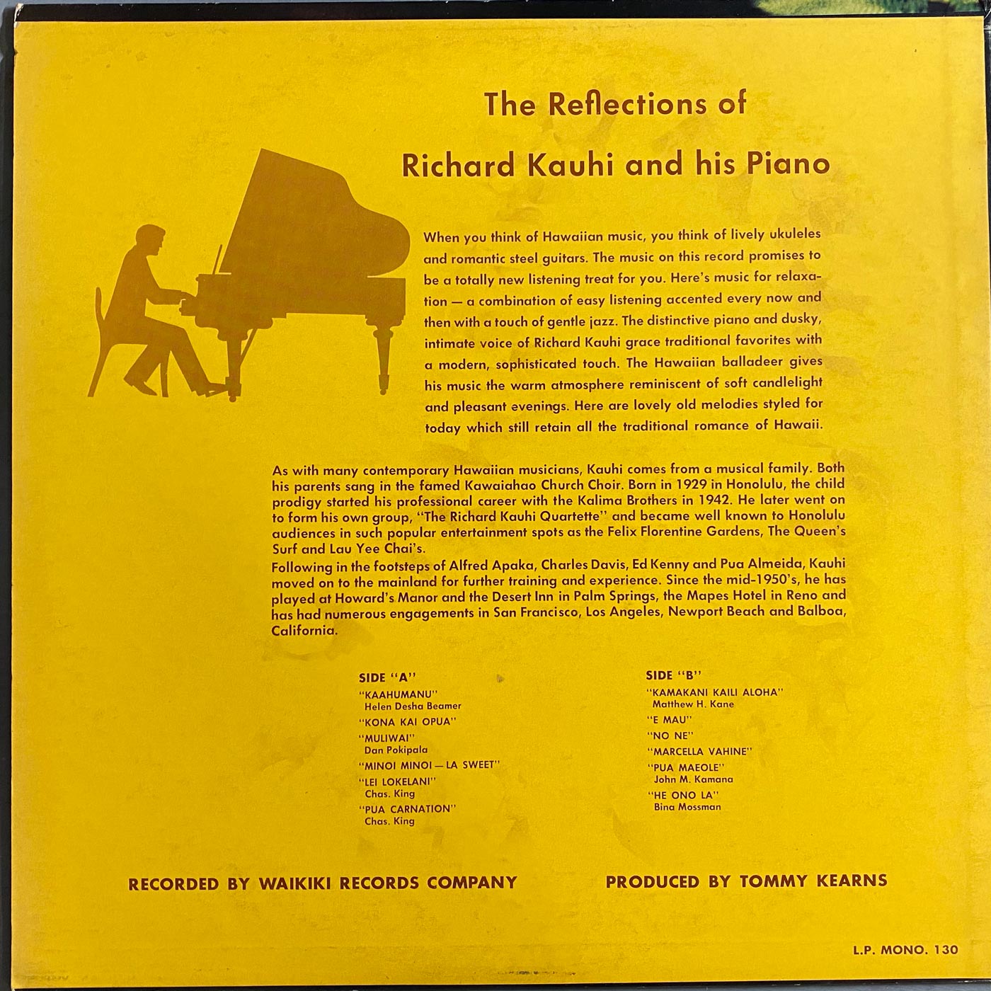 Richard Kauhi - Hawaiian Reflections