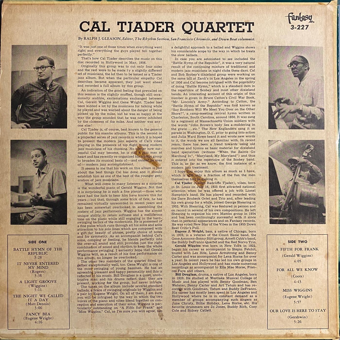 Cal Tjader Quartet [red vinyl]