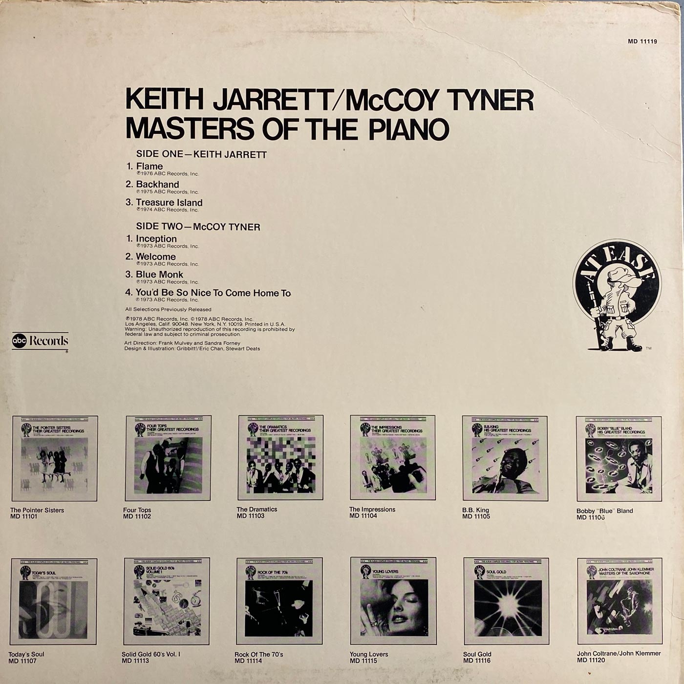 Keith Jarrett / McCoy Tyner - Masters of the Piano