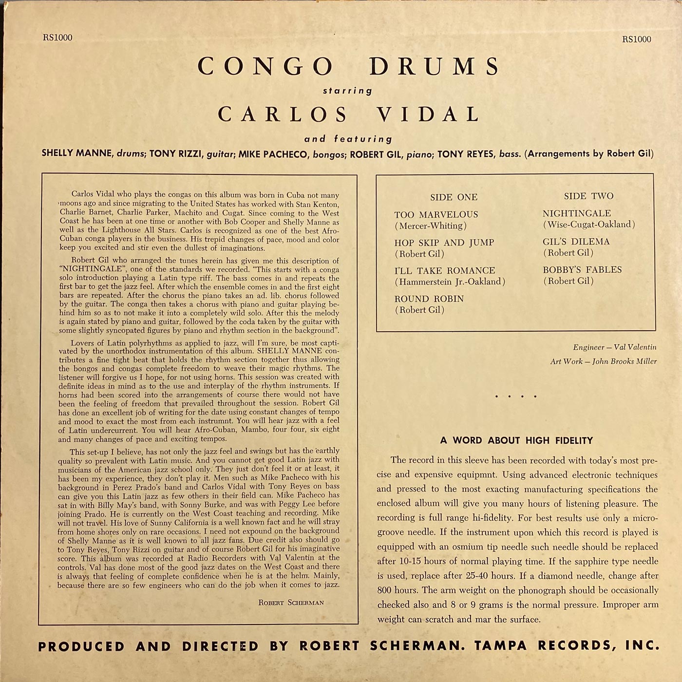 Carlos Vidal - Congo Drums