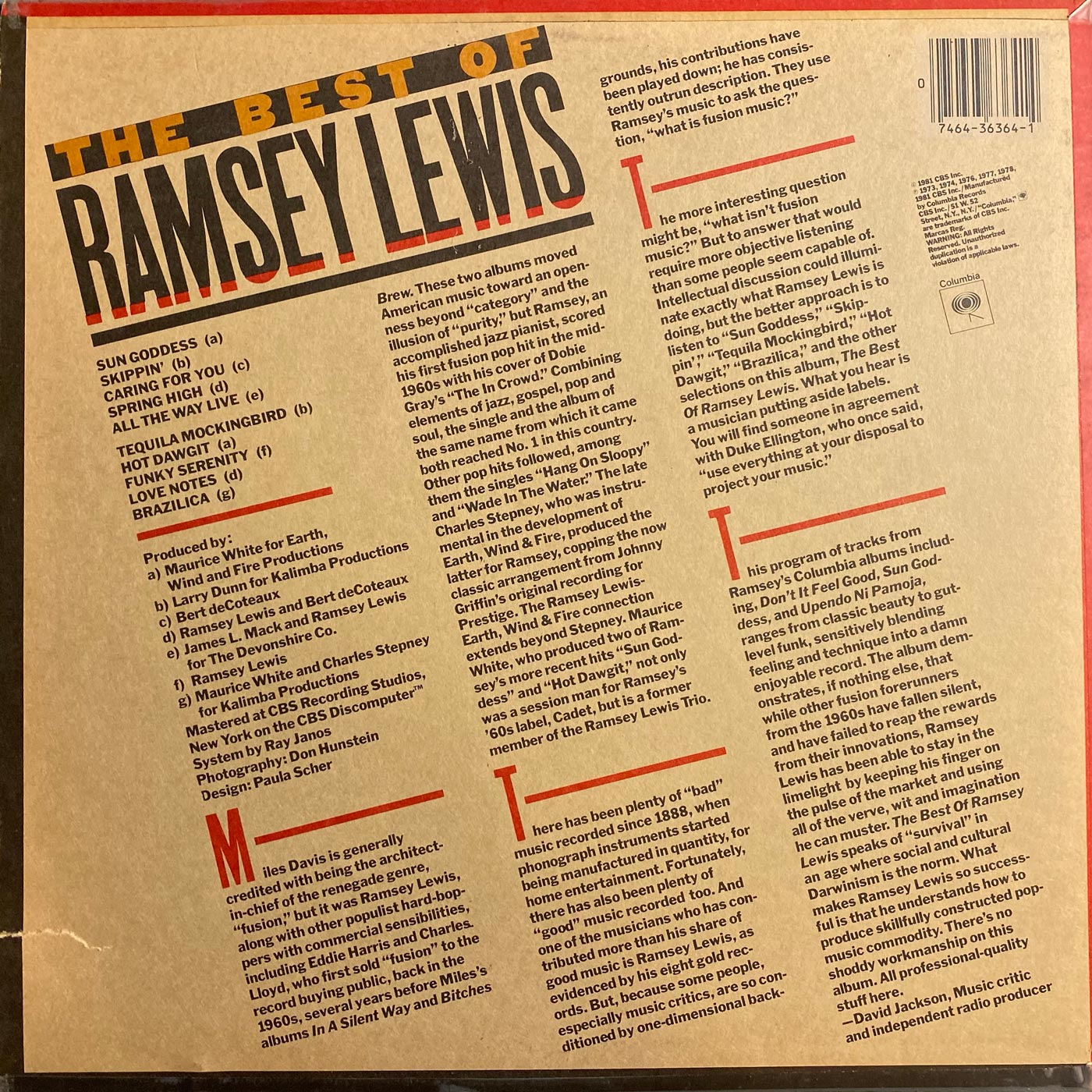 Ramsey Lewis - The Best Of