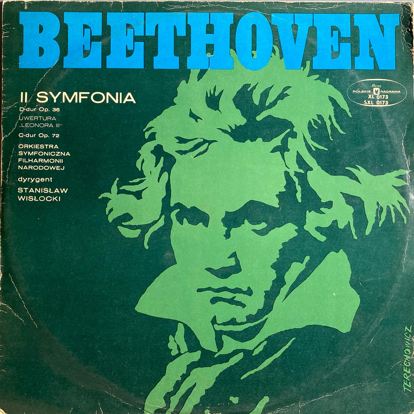 Beethoven - II Symfonia [Poland] [Blue]