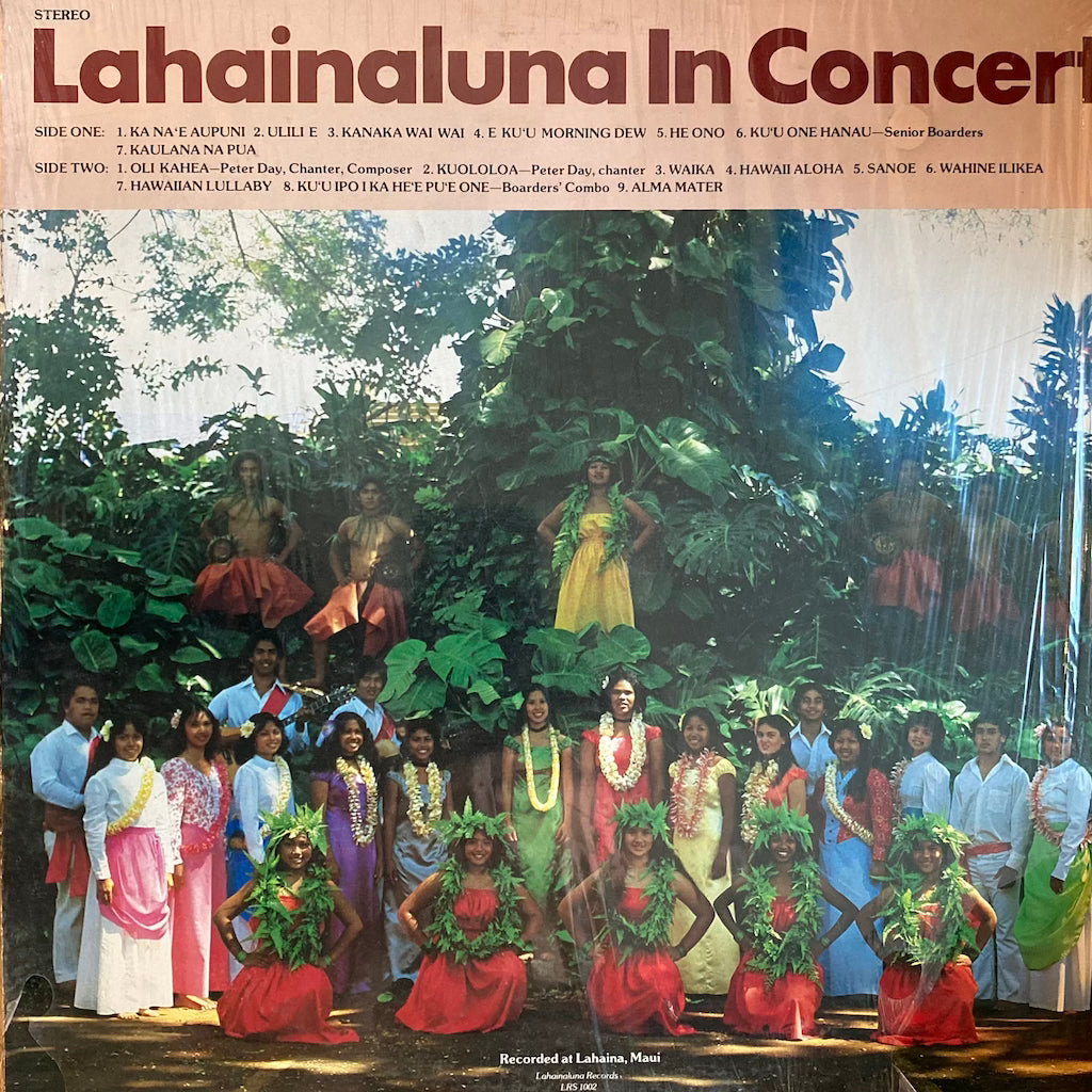 Lahainaluna - Lahainaluna In Concert